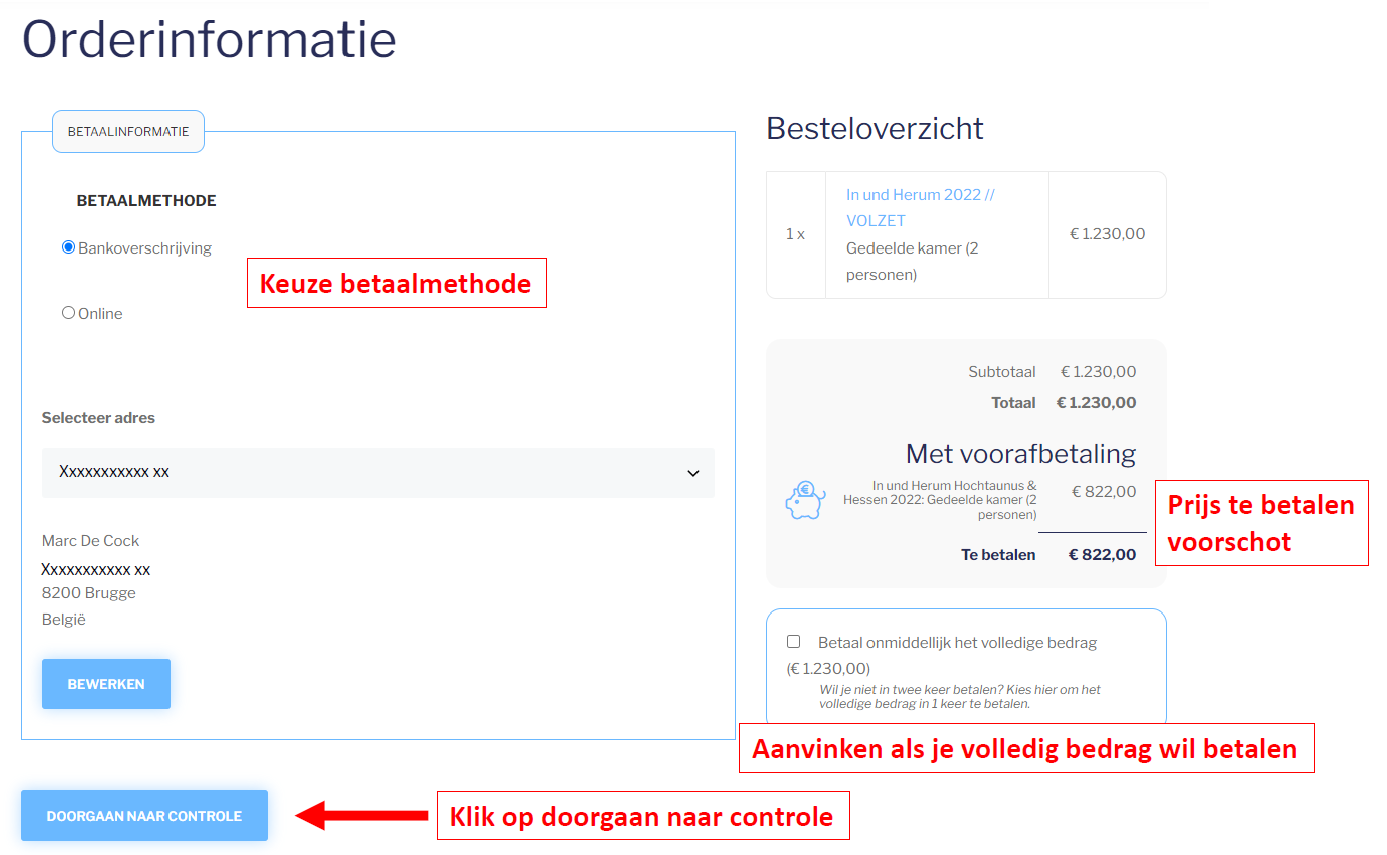 betaalmethode